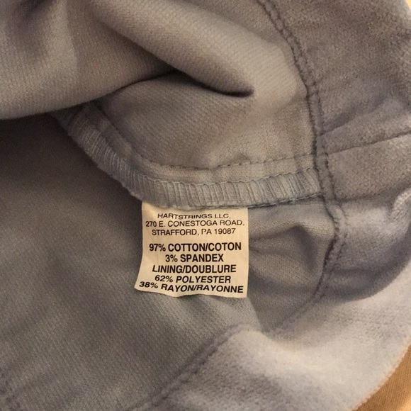 Girls Hartstrings Light Blue Coat - Picture 9 of 11